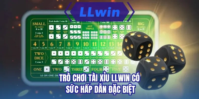 Trò chơi tài xỉu LLWIN có sức hấp dẫn đặc biệt 